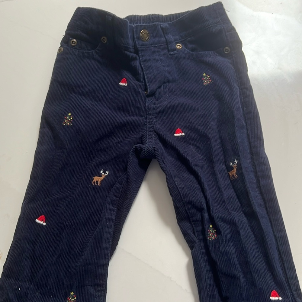 Christmas pants, matching 2t